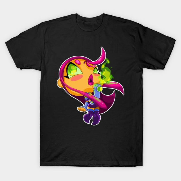 Starfire T-Shirt by vancamelot